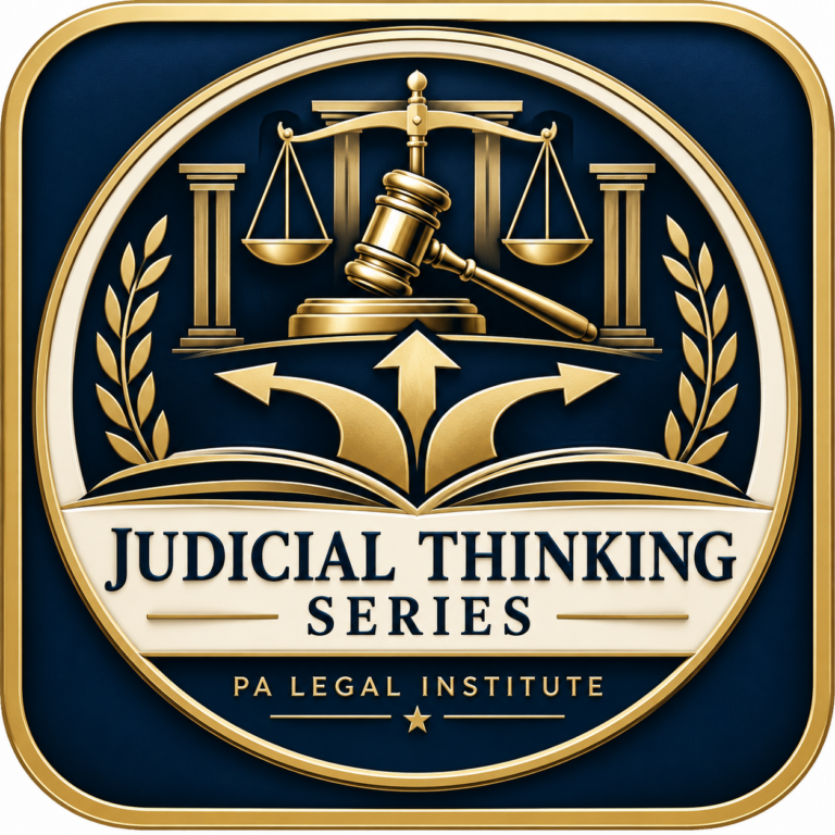 PA Legal Institute Judicial Thinking Series